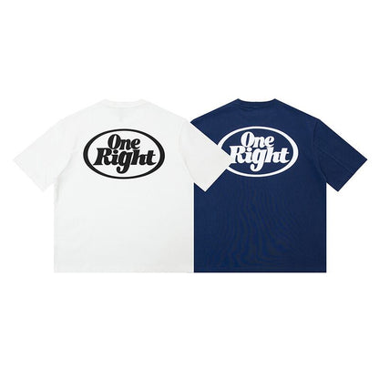 【One Right】ヘビーウェイト プリントTシャツ　B242