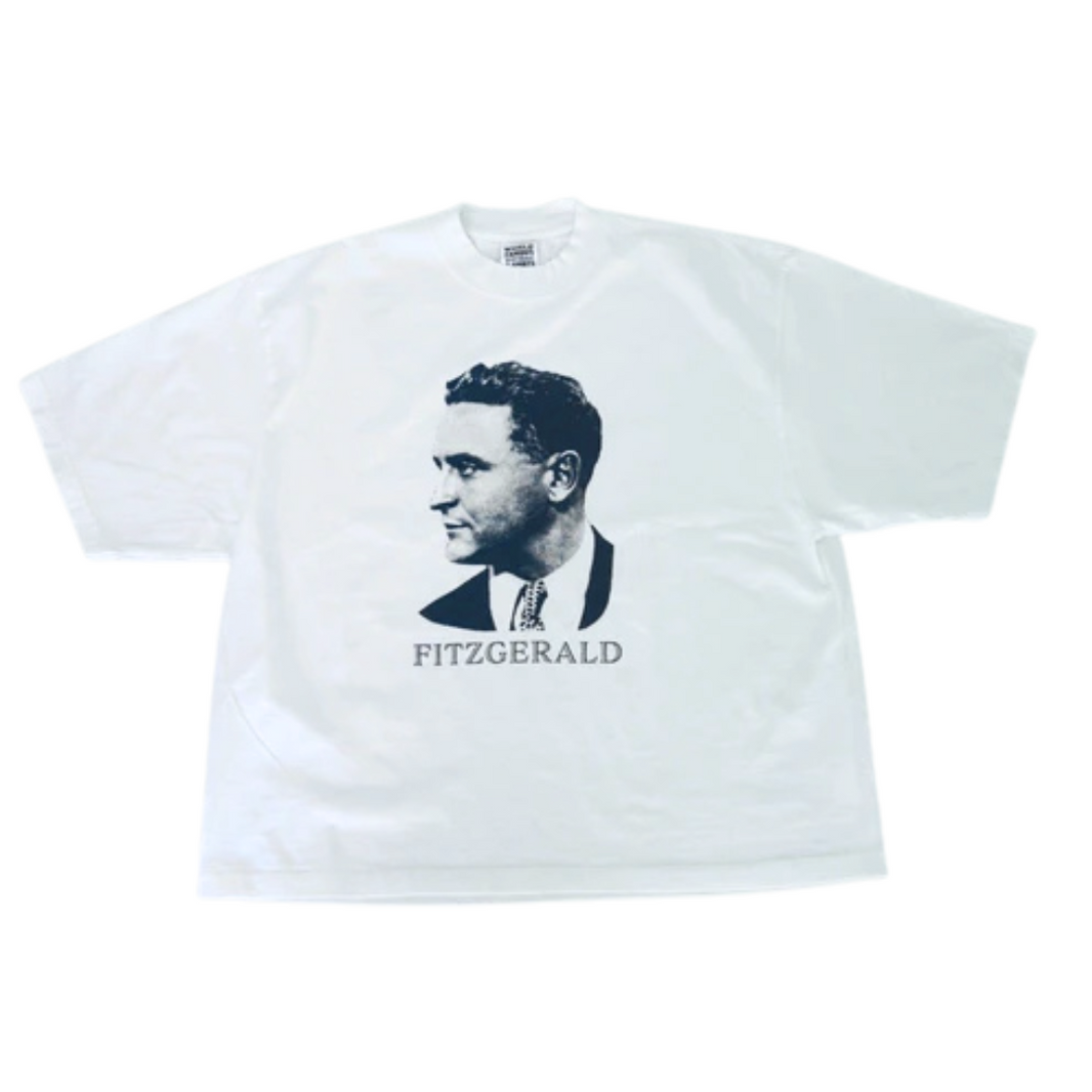 【Skaz】S・フィッツジェラルド Tシャツ SS01 ホワイト