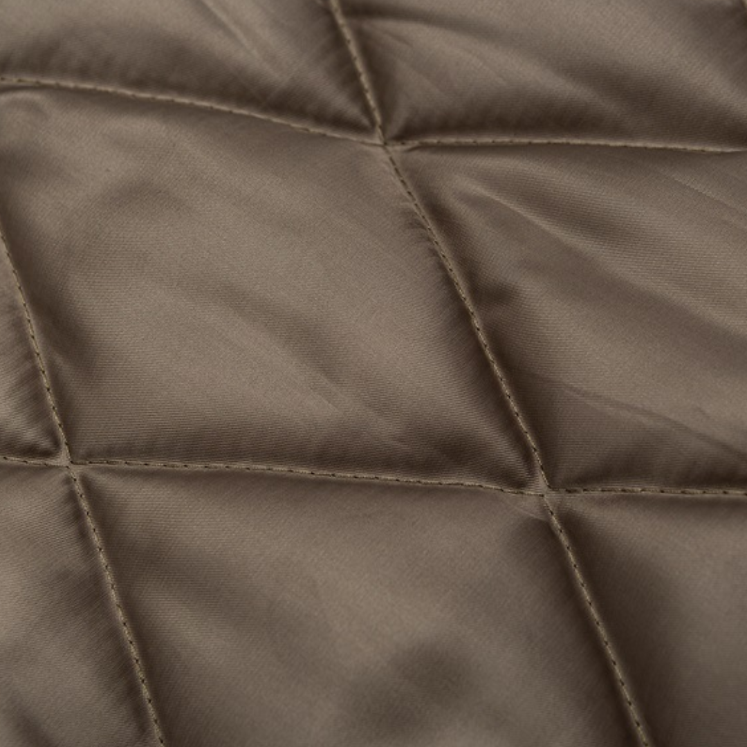 ライナーキルティング　ボアカラー　ジャケット　N938