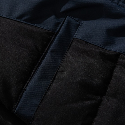 ホワイトダウン　スナップボタン　フードジャケット　N1022