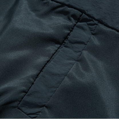 ホワイトダウン　パネル　ダウンベスト　N1023