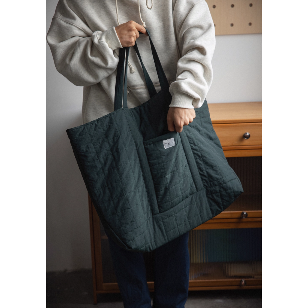 Quilted Big Tote Bag N709