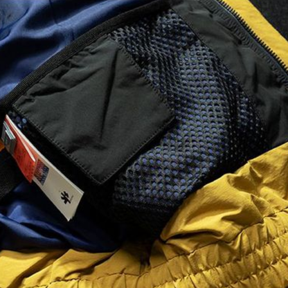 [YMORIGINAL] Arm slit, big pocket, short down jacket N858