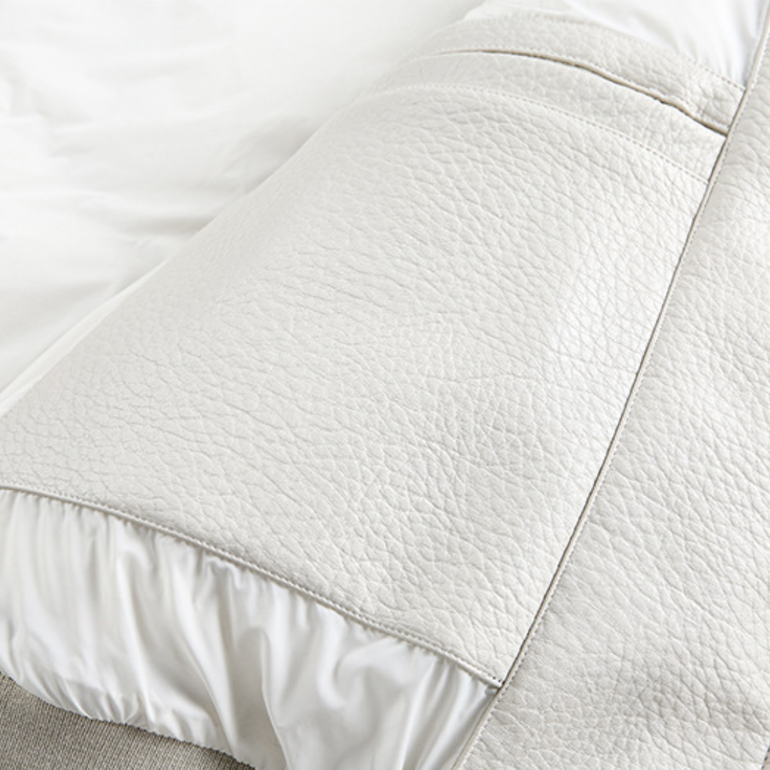 Faux layered wool polo collar knit N748