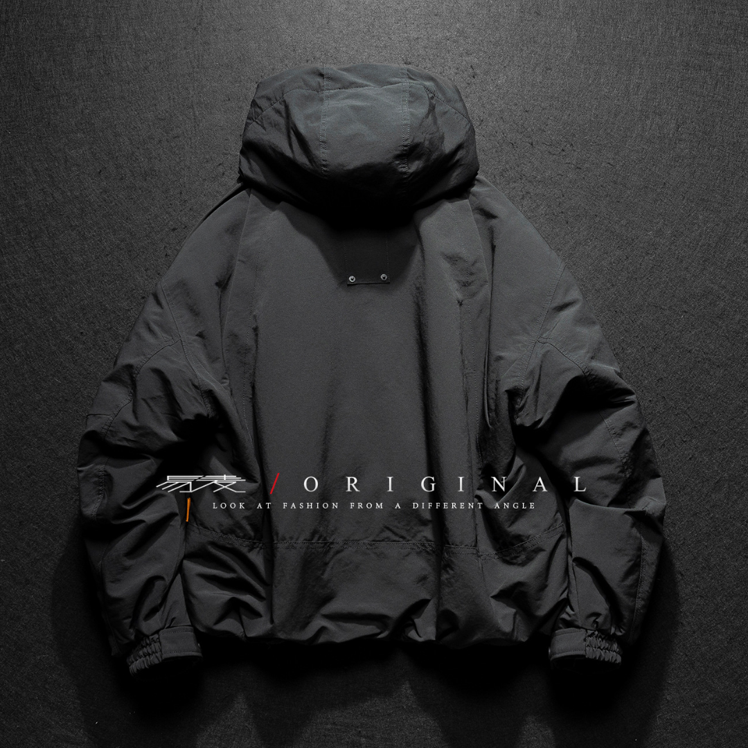 [YMORIGINAL] White Duck Down Utility Hooded Jacket N857