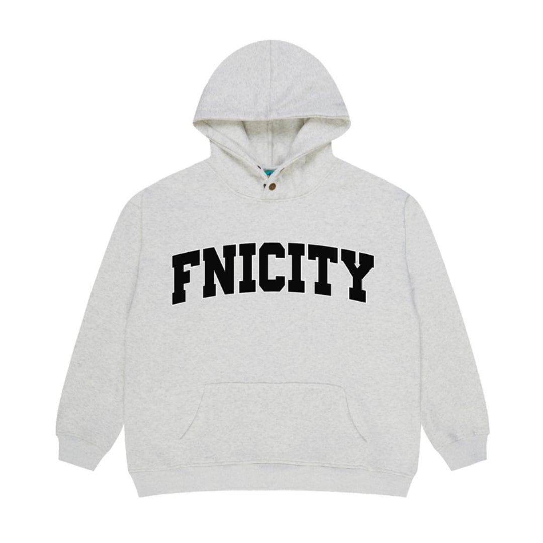 FINICITY　プリント　スウェットパーカー　B882