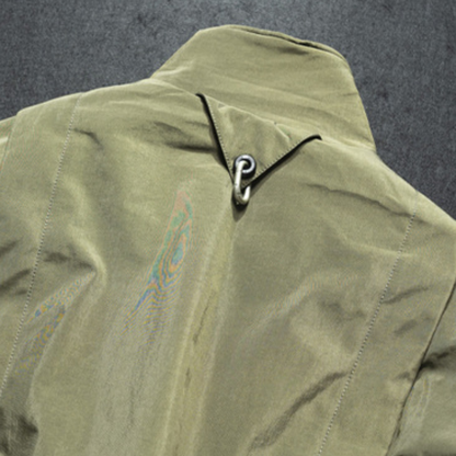 [YMORIGINAL] White Duck Down Stand Collar Jacket N841