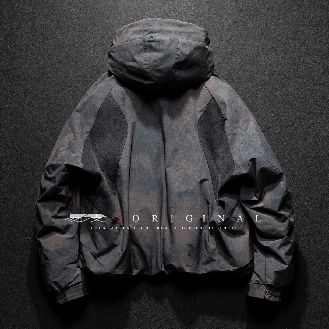 [YMORIGINAL] White Duck Down Fog Color Hooded Jacket N843