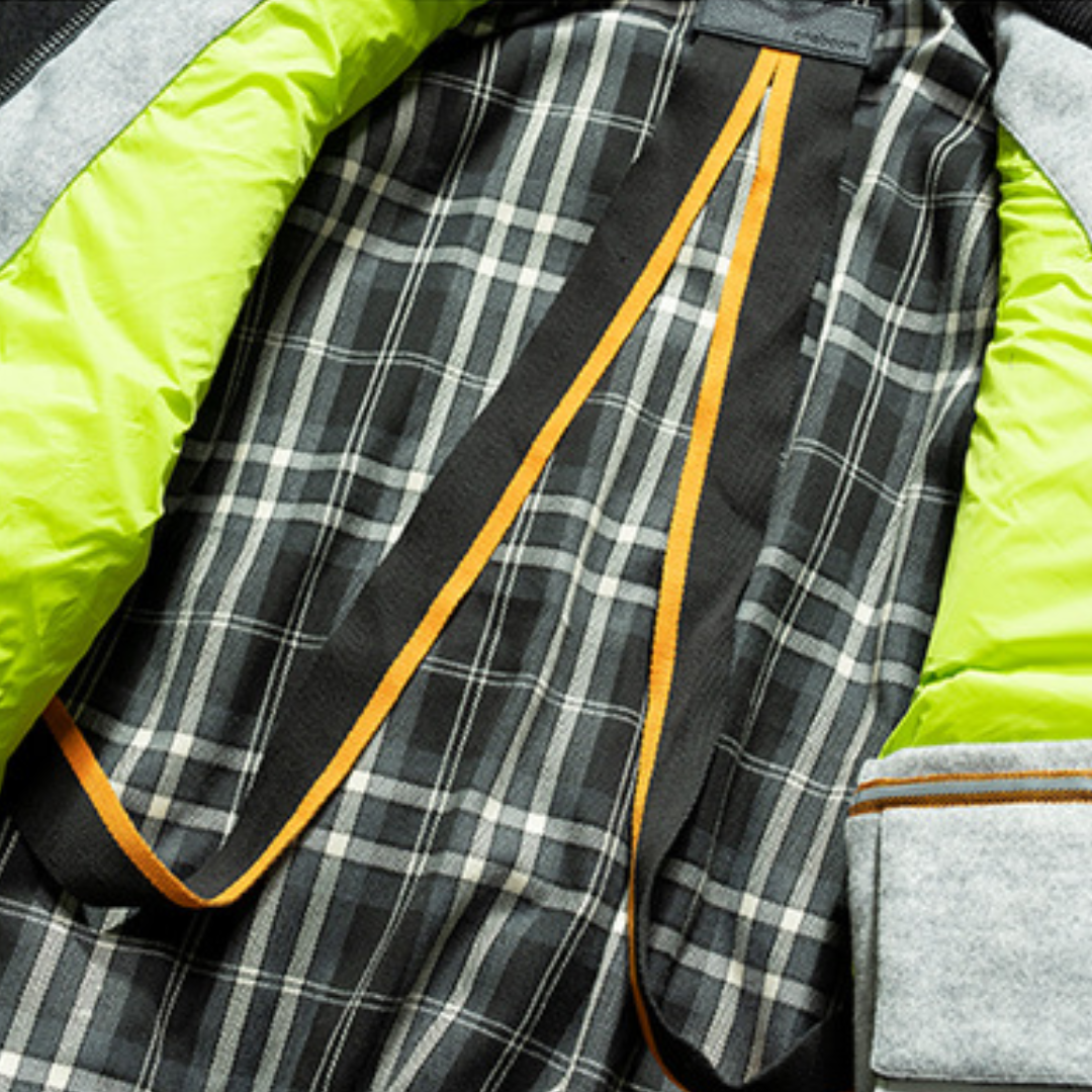 [YMORIGINAL] White Duck Down Woolly PE Stand Jacket N851