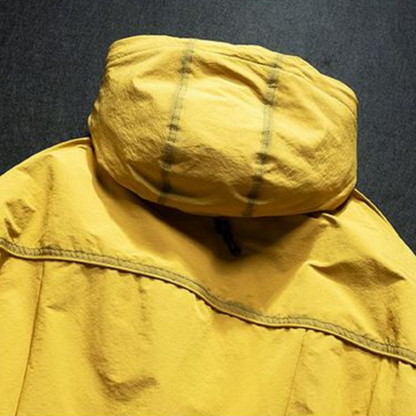 [YMORIGINAL] Arm slit, big pocket, short down jacket N858