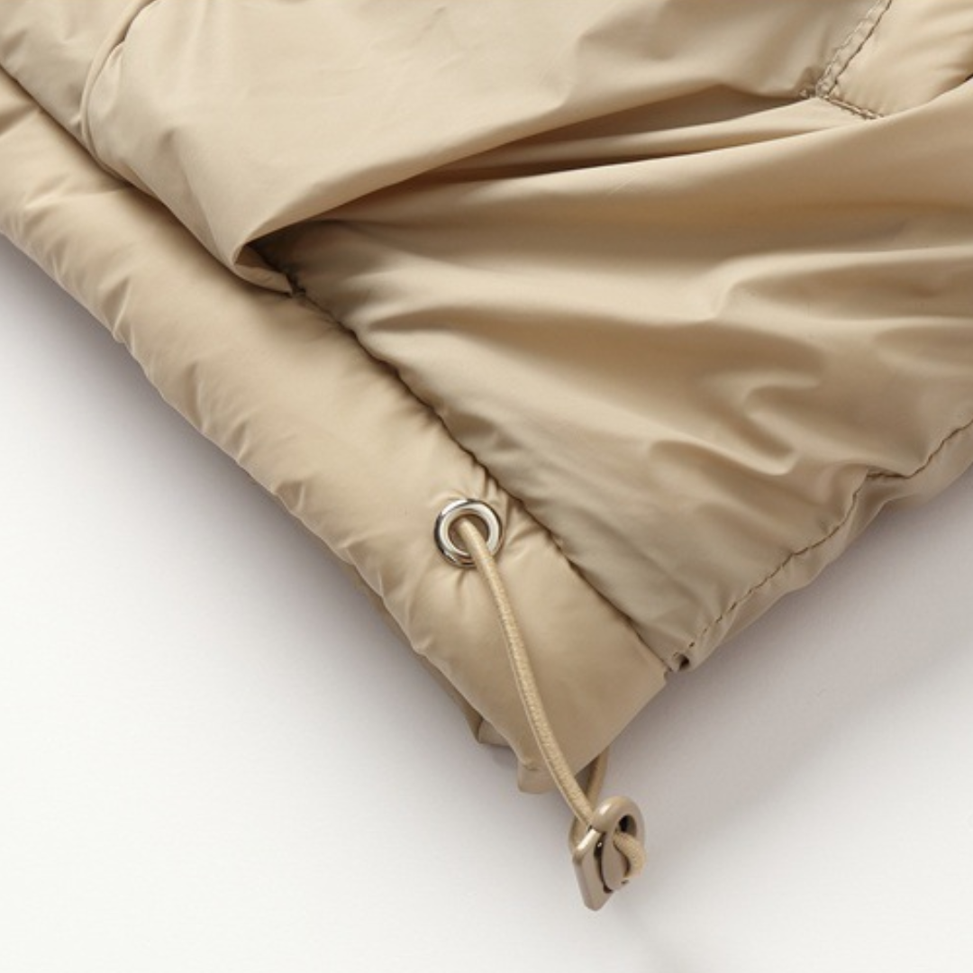 ホワイトダウン　スタンドカラー　ダウンジャケット　N1019