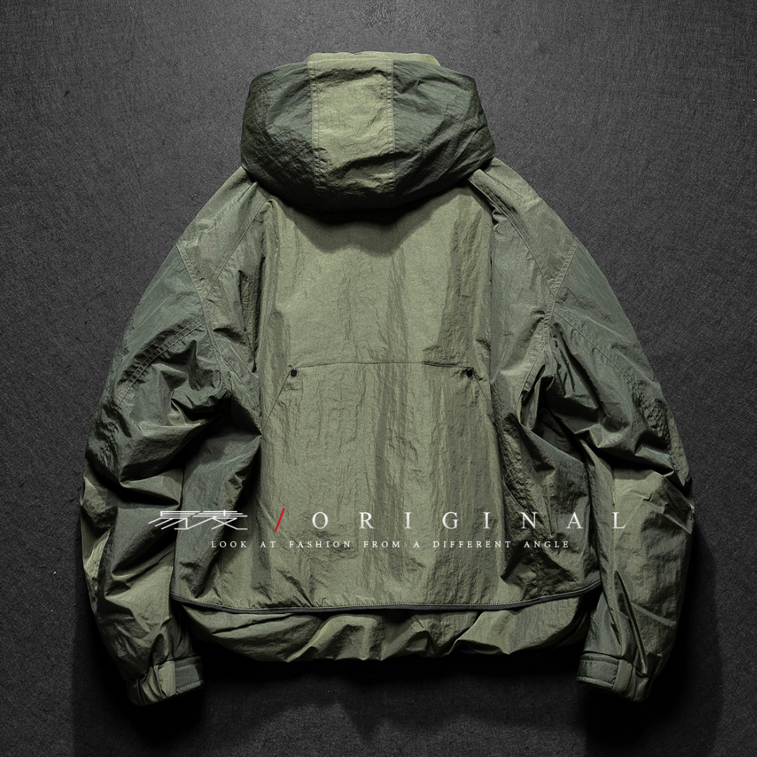 [YMORIGINAL] White Duck Down Washer PE Hooded Jacket N850