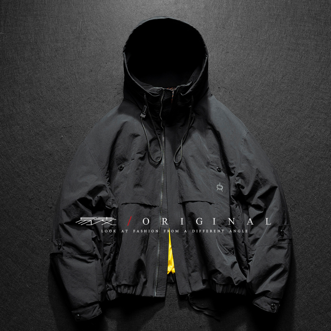 [YMORIGINAL] White Duck Down High Neck Hooded Jacket N854