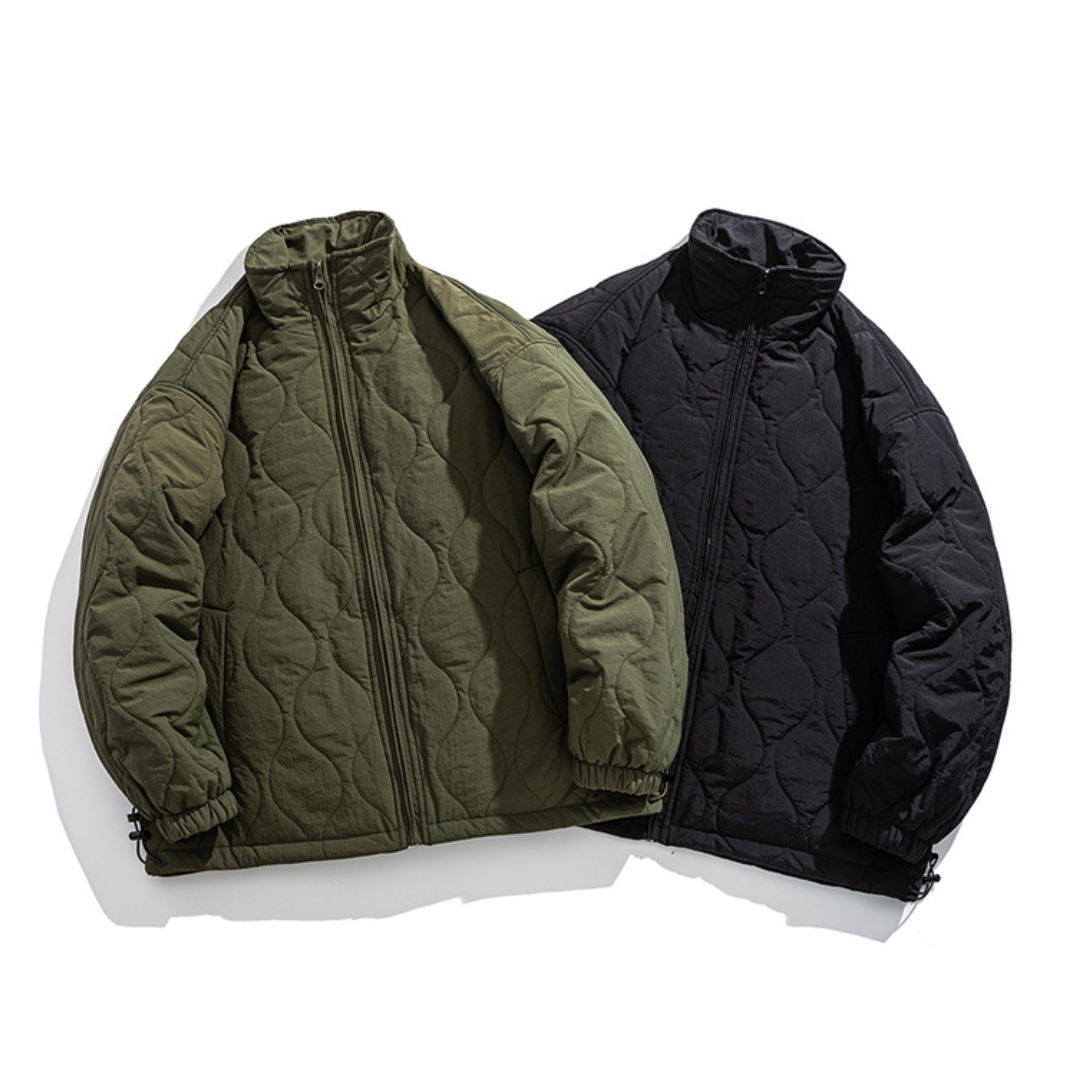 フリースライナー　ウェーブキルティング　ジャケット　N1021