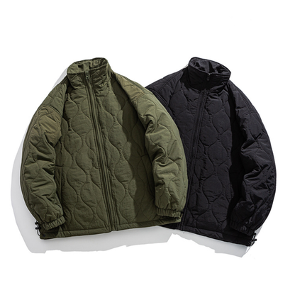 フリースライナー　ウェーブキルティング　ジャケット　N1021