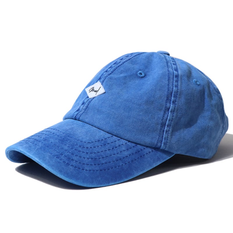 Washed One Point Cap B505 blue