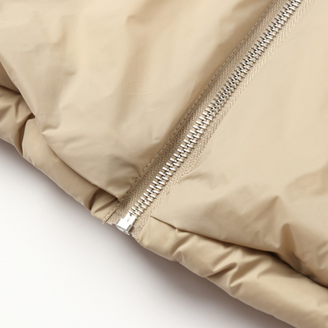 ホワイトダウン　スタンドカラー　ダウンジャケット　N1019