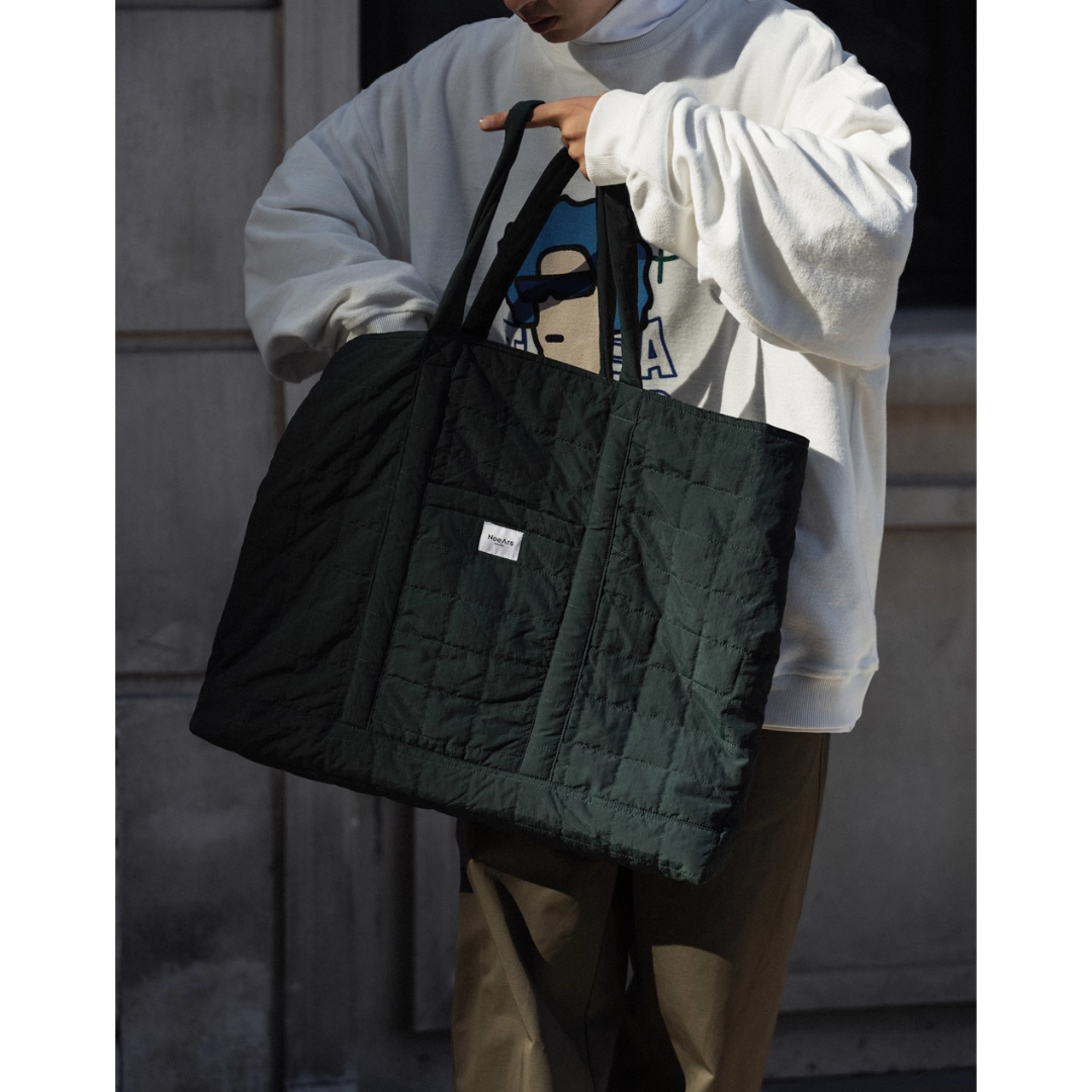 Quilted Big Tote Bag N709