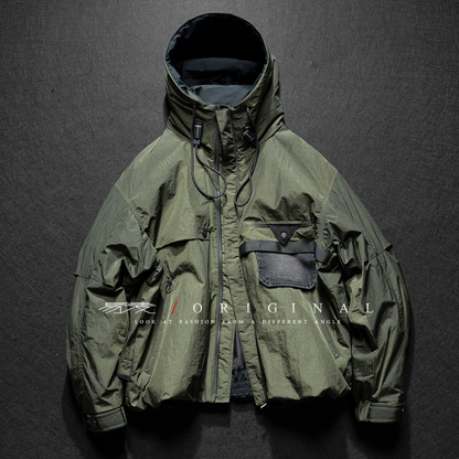 [YMORIGINAL] White Duck Down Washer PE Hooded Jacket N850