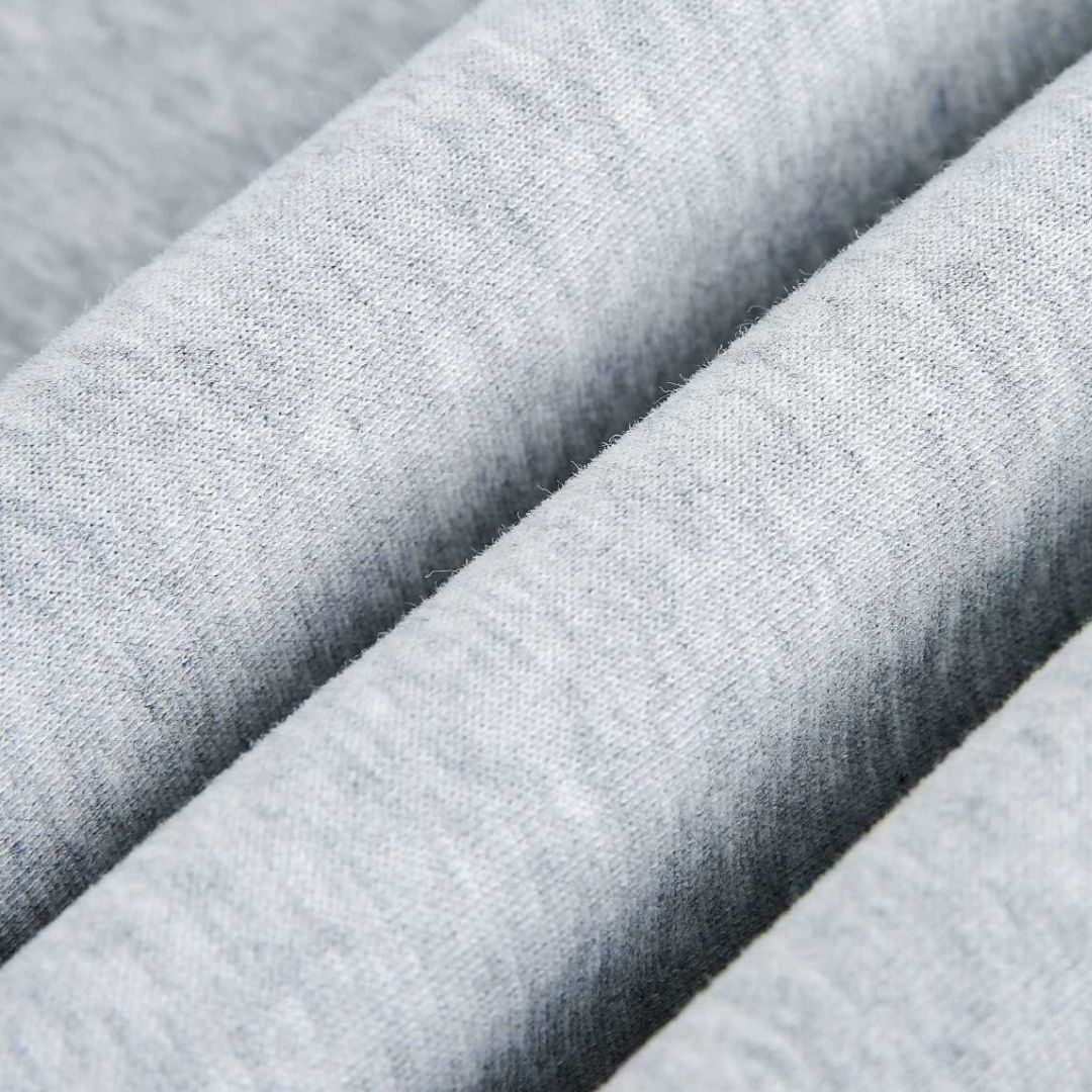 メランジ　ハーフジップ　スウェットシャツ　N1258