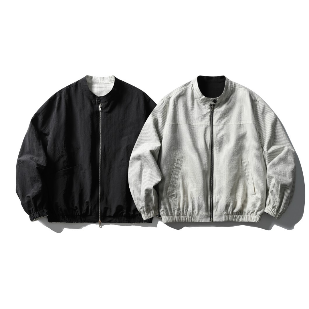 リバーシブル　ジップジャケット　N1640