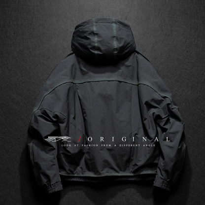 [YMORIGINAL] Arm slit, big pocket, short down jacket N858