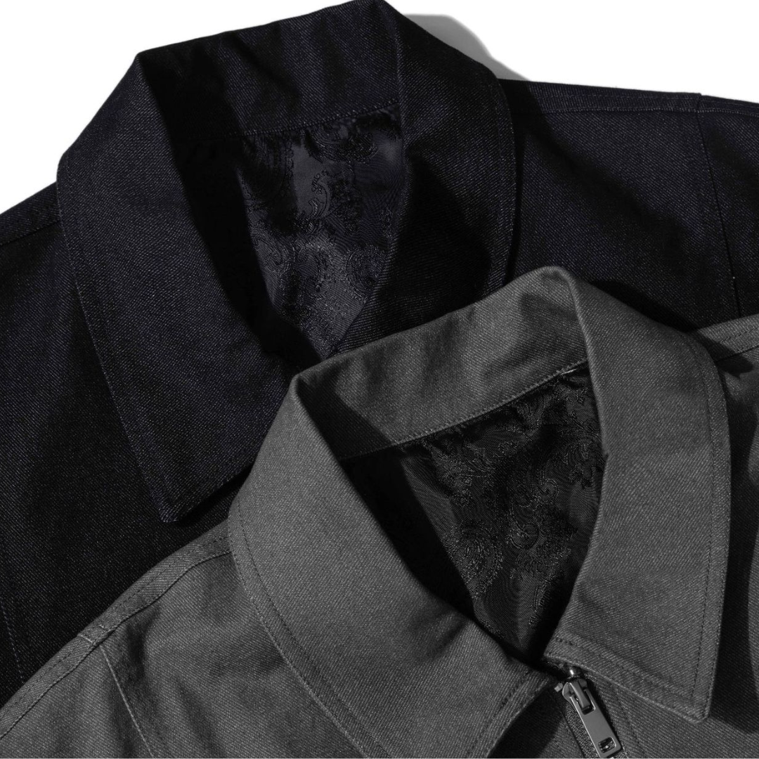 コットンテンセル　ジップアップ　ジャケット　N1254