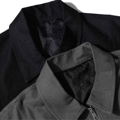 コットンテンセル　ジップアップ　ジャケット　N1254