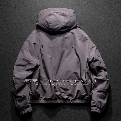 [YMORIGINAL] White Duck Down High Neck Hooded Jacket N854