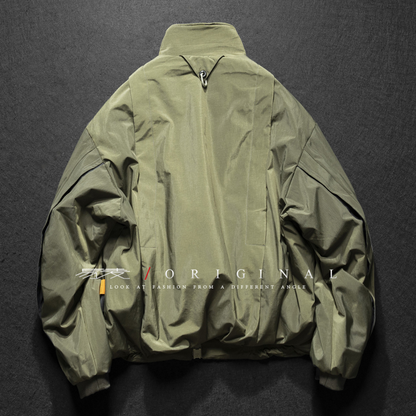 [YMORIGINAL] White Duck Down Stand Collar Jacket N841
