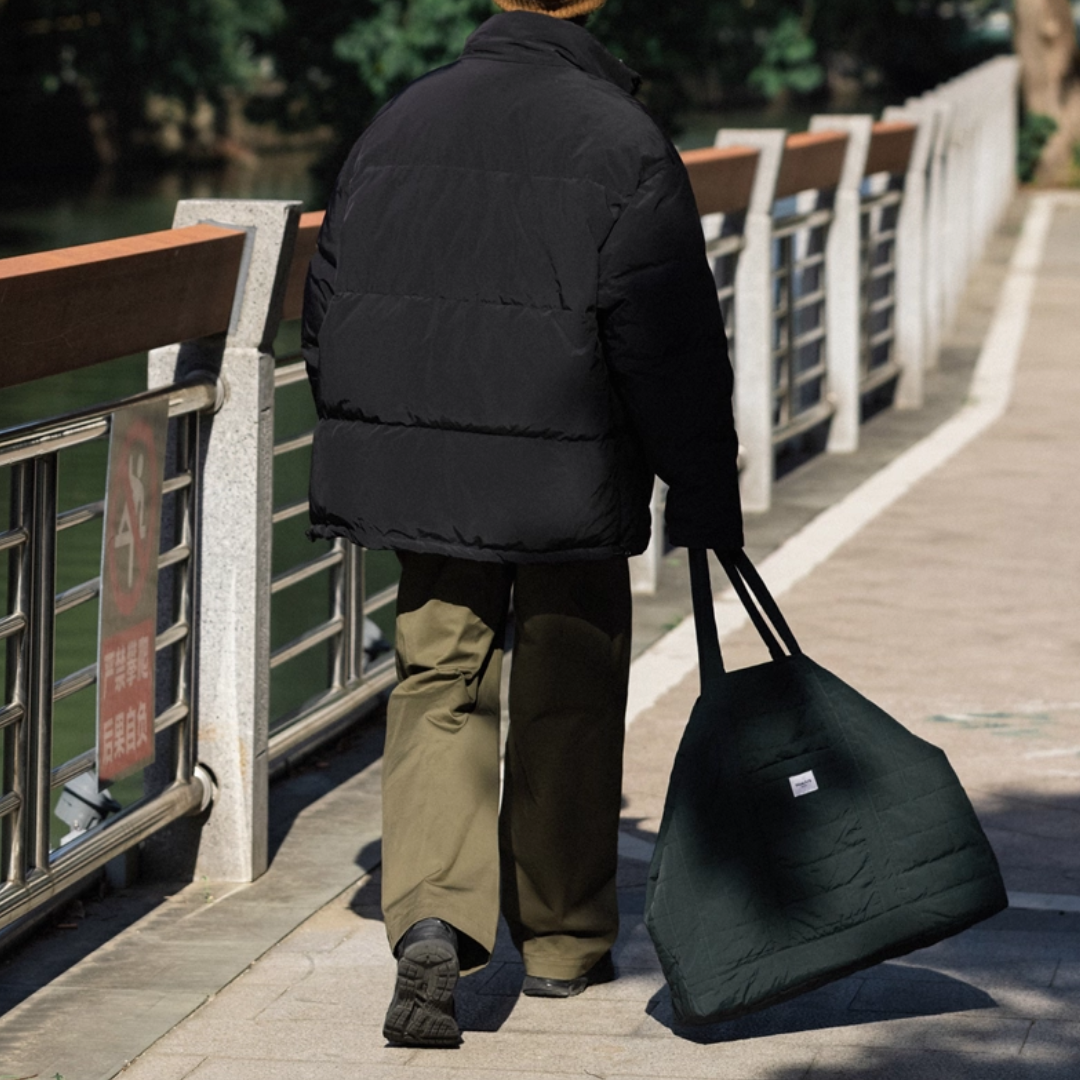 Quilted Big Tote Bag N709