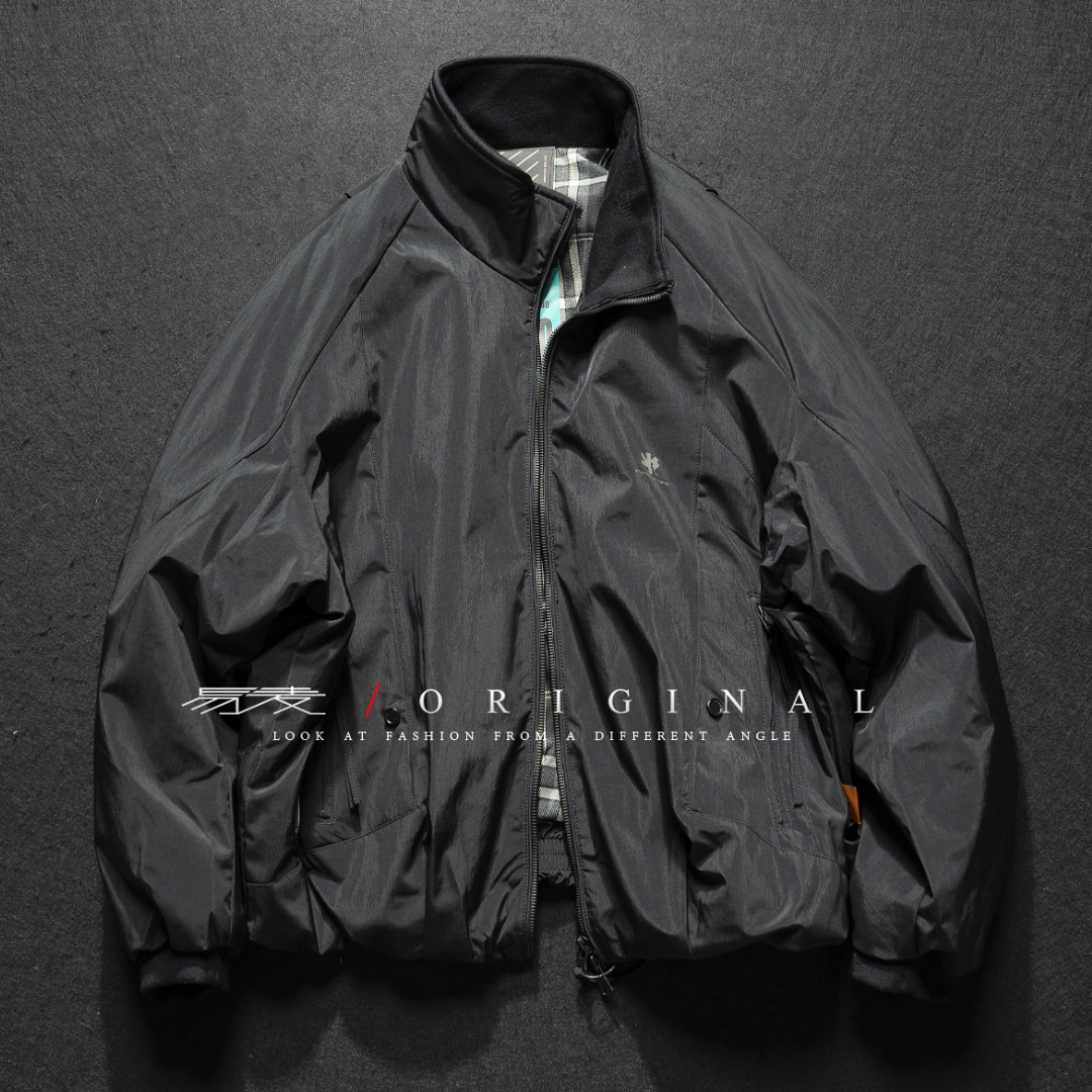 [YMORIGINAL] White Duck Down Stand Collar Jacket N841