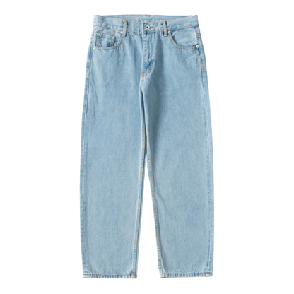 ウォッシュドデニム　ストレートパンツ　N1399