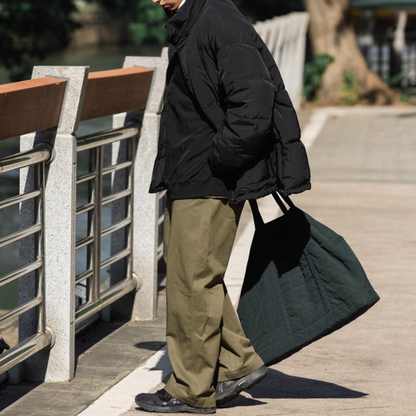 Quilted Big Tote Bag N709