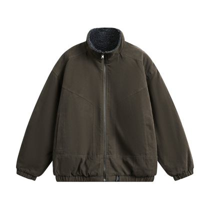 リバーシブル　ボアフリース　ジャケット　N1029