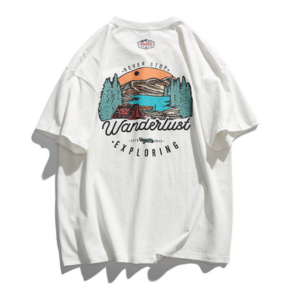 シーニックプリント　Tシャツ　N1411