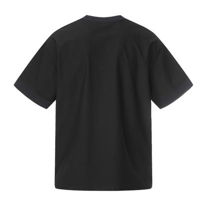 バイカラー　リブ　Tシャツ　N1599