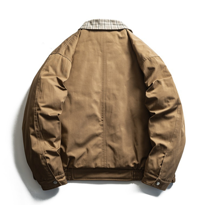 トラッドチェック　パテッド　ジャケット　N937