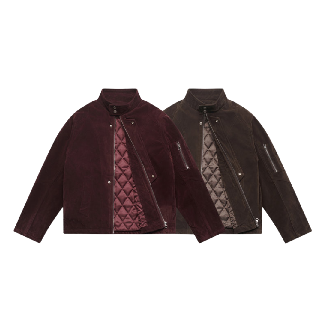 キルティングライナー　モールスキン　ジャケット　N1027