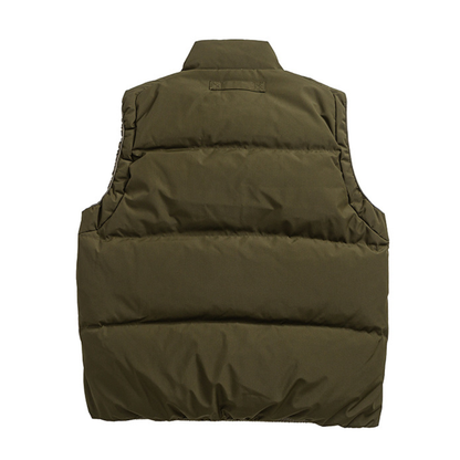 Faux layered wool polo collar knit N748