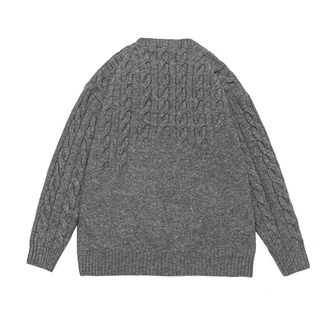 クレイジーケーブル編み　クルーニット　N925