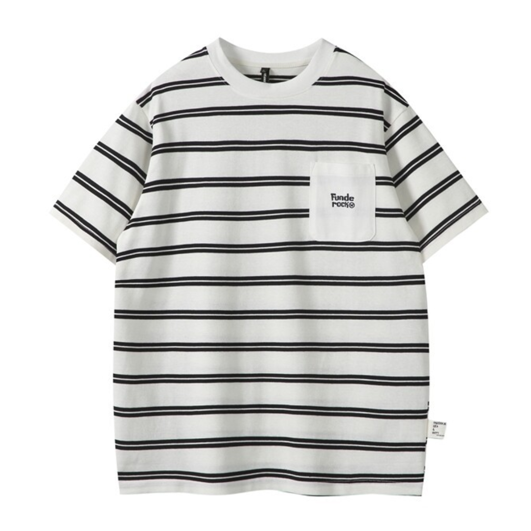 ワンポイントPK　ボーダーTシャツ　N1511