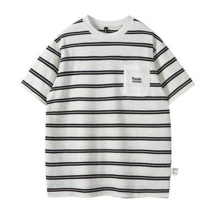 ワンポイントPK　ボーダーTシャツ　N1511