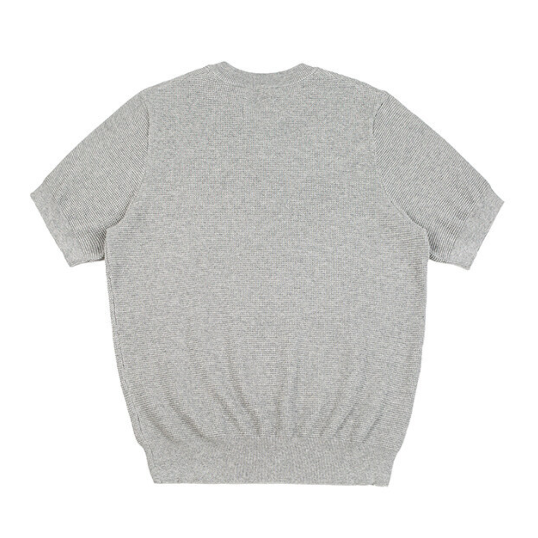 ワンボタンヘンリー　ワッフル　Tシャツ　N501