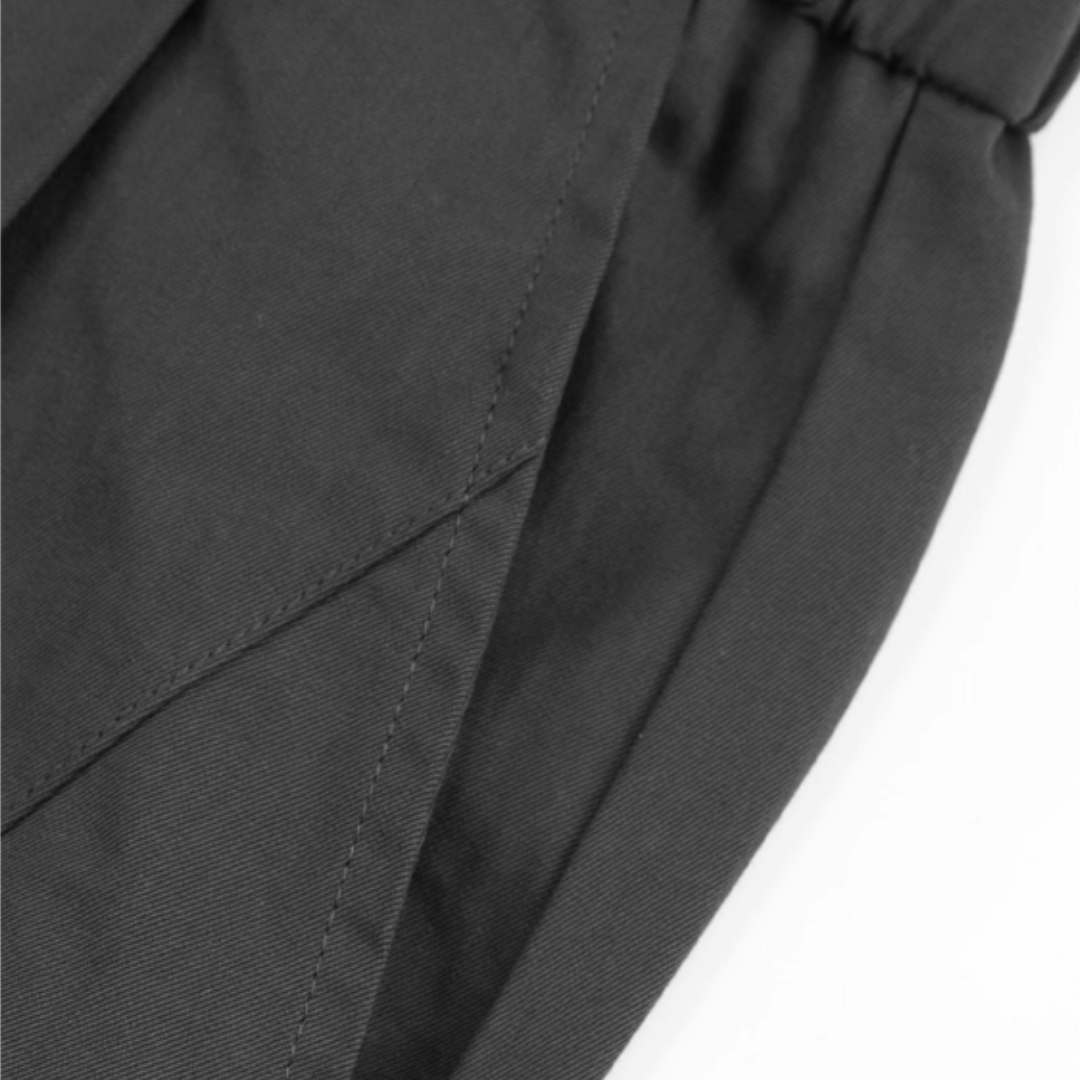 Tencel Cotton Wide Barrel Pants N741