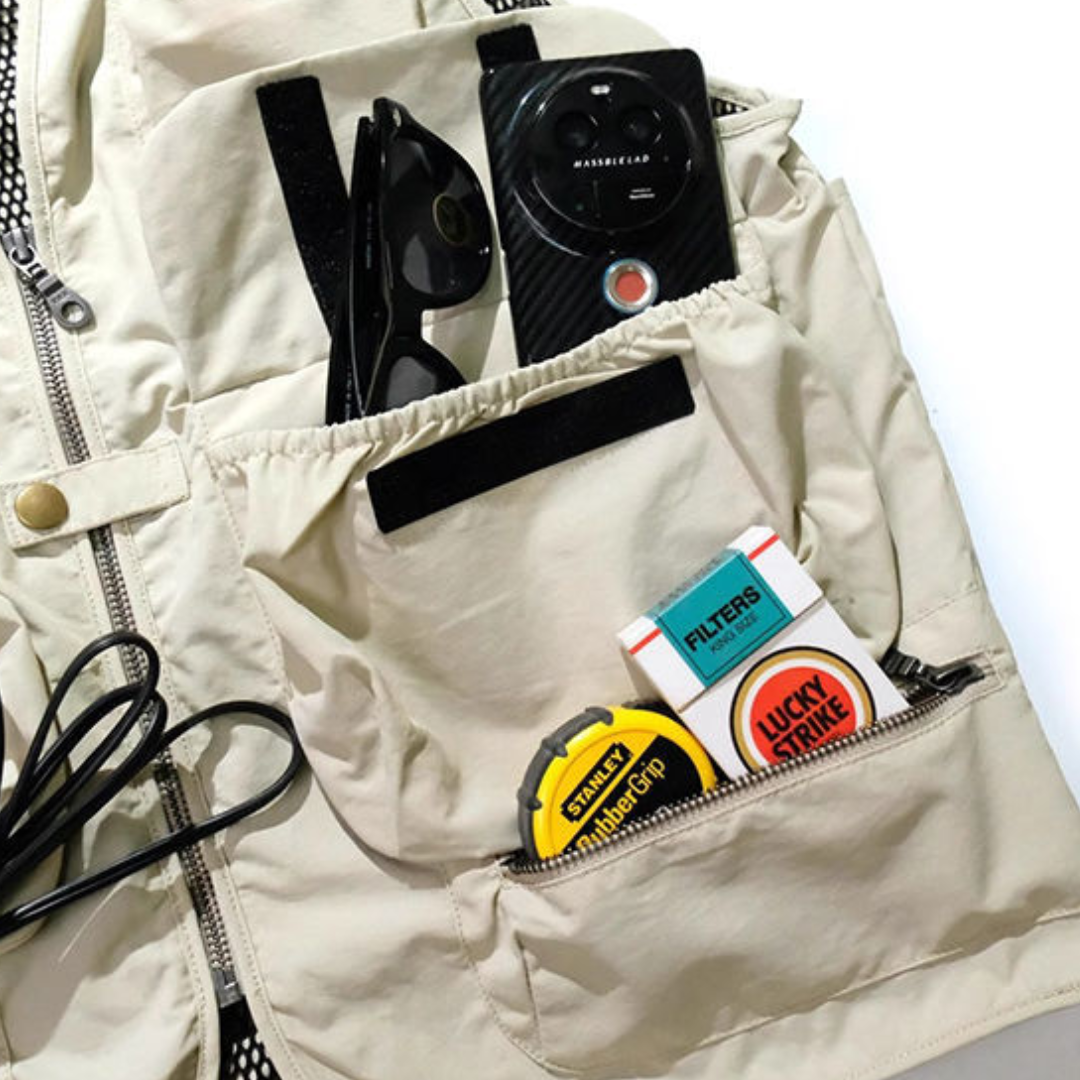 ユーティリティ　マルチポケット　ベスト　N1333