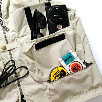 ユーティリティ　マルチポケット　ベスト　N1333