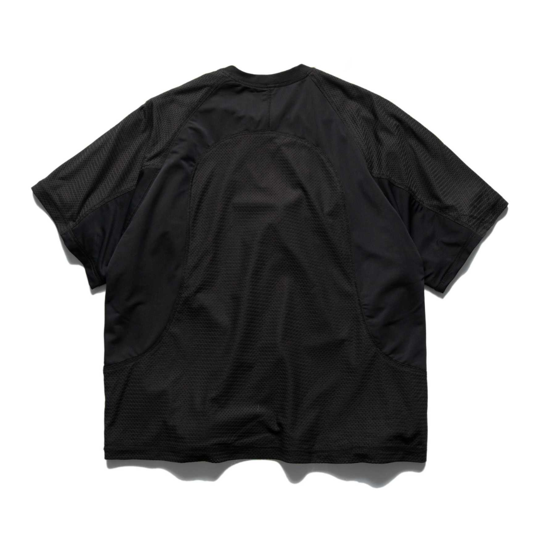 ポリエステルナイロン　メッシュ　ワイドTシャツ　N373