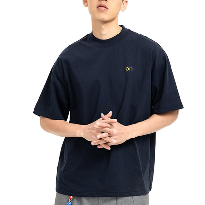 【on】クルーネック　プリントロゴTシャツ　N1622