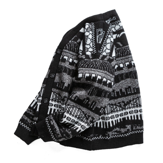 ナイトビュー　ニットカーディガン　N879